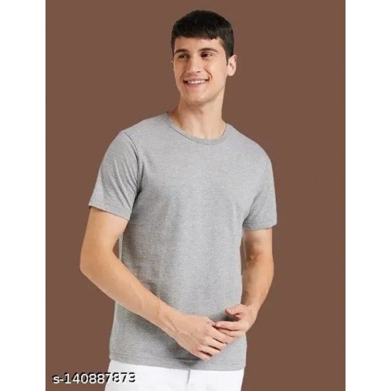 Round Neck Half Sleeve Tshirt For Men Under 200 MS